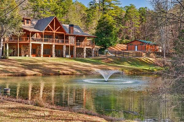 3.28 Acres of Residential Land with Home for Sale in Blue Ridge, Georgia