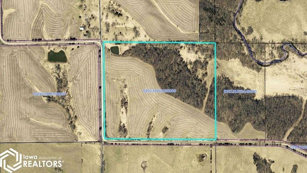 44.2 Acres of Recreational Land for Sale in Cincinnati, Iowa