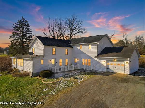 21.2 Acres of Agricultural Land with Home for Sale in Jermyn, Pennsylvania