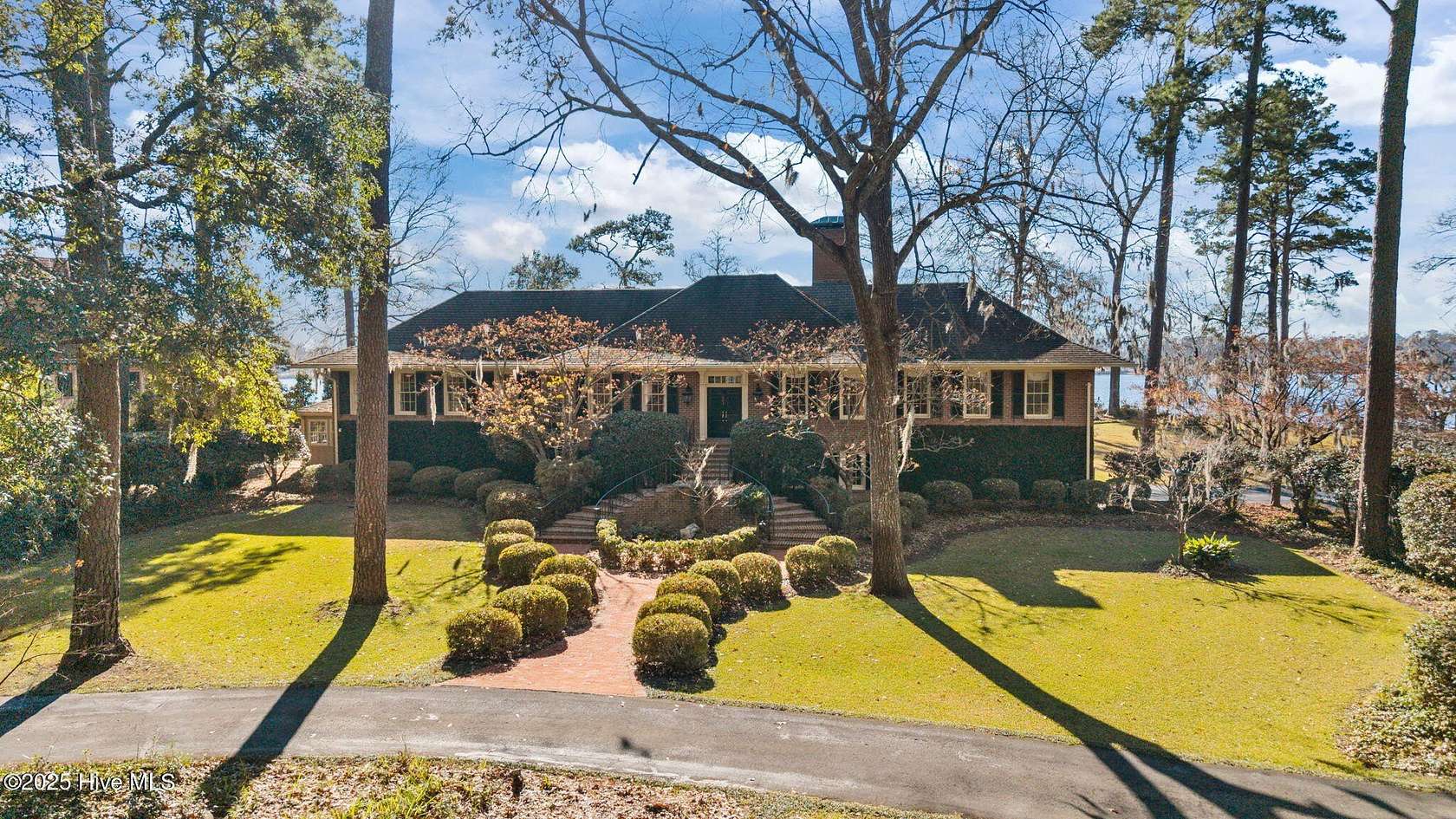 2.3 Acres of Residential Land with Home for Sale in Trent Woods, North Carolina