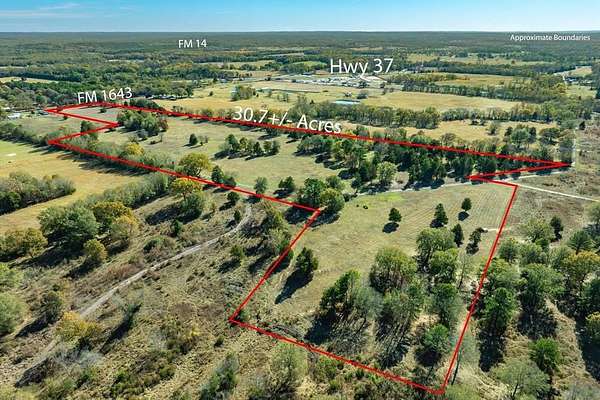 30.7 Acres of Land for Sale in Quitman, Texas