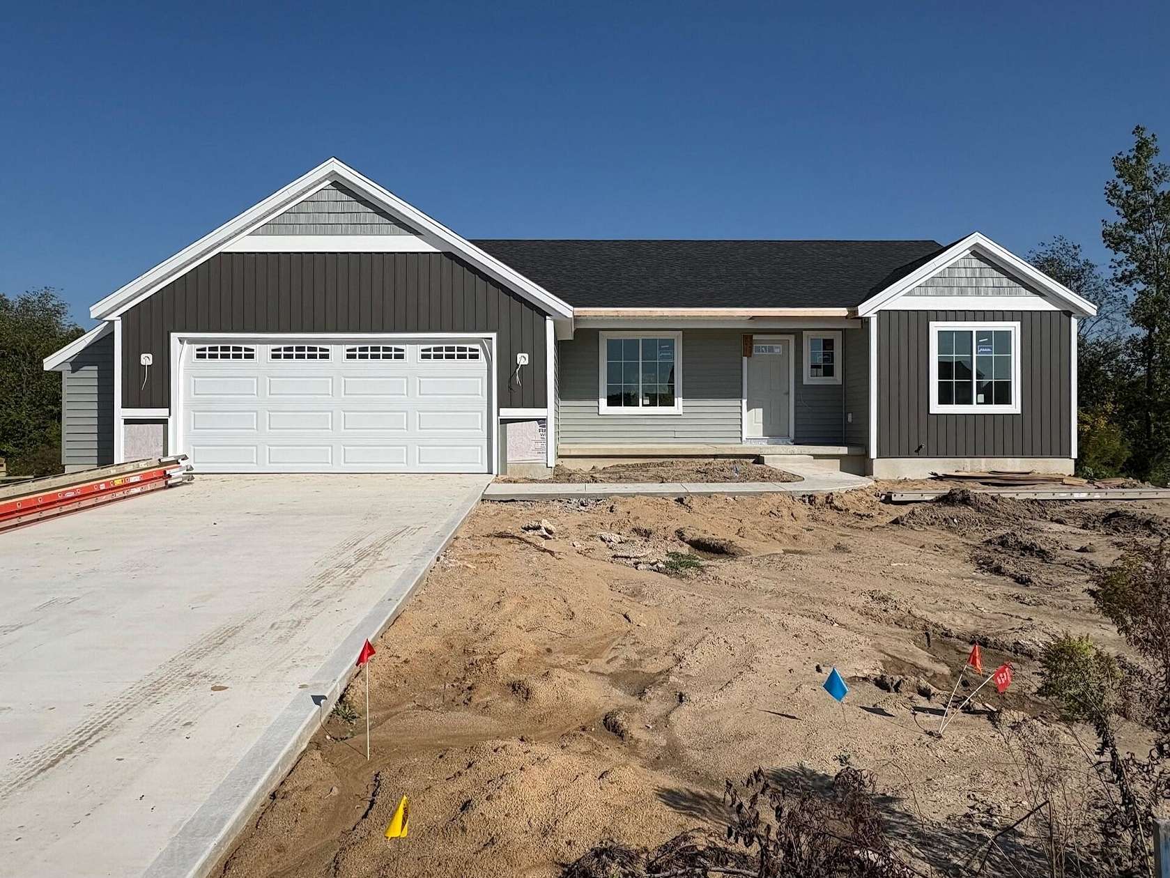 2 Acres of Residential Land with Home for Sale in Grant, Michigan