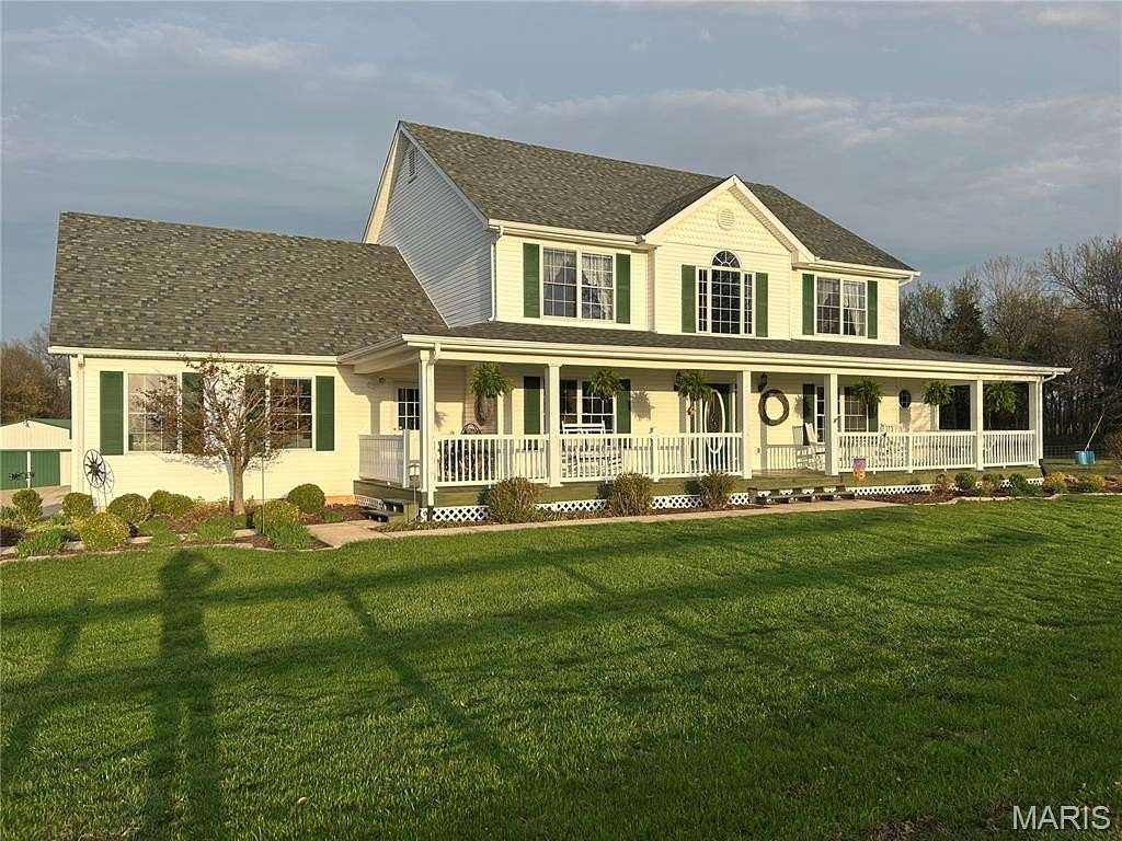 19.8 Acres of Land with Home for Sale in Truxton, Missouri