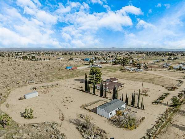 2.5 Acres of Residential Land with Home for Sale in Phelan, California