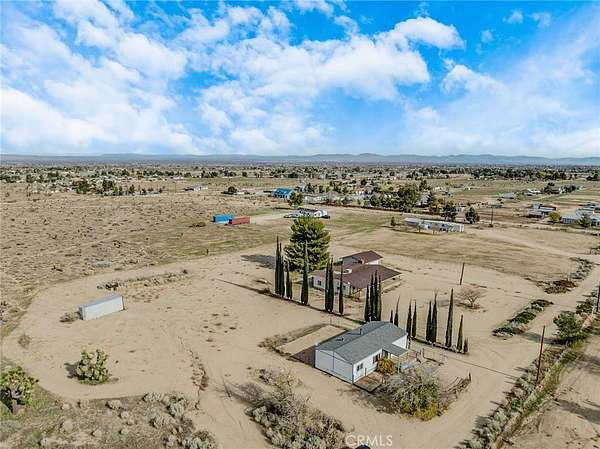 2.5 Acres of Residential Land with Home for Sale in Phelan, California