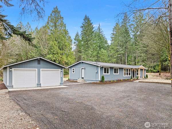 3 Acres of Residential Land with Home for Sale in Gig Harbor, Washington