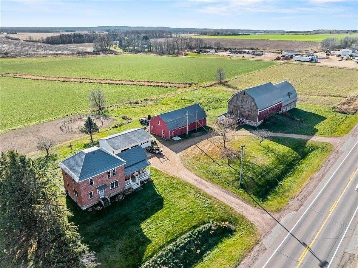 10.3 Acres of Land with Home for Sale in Marshfield, Wisconsin