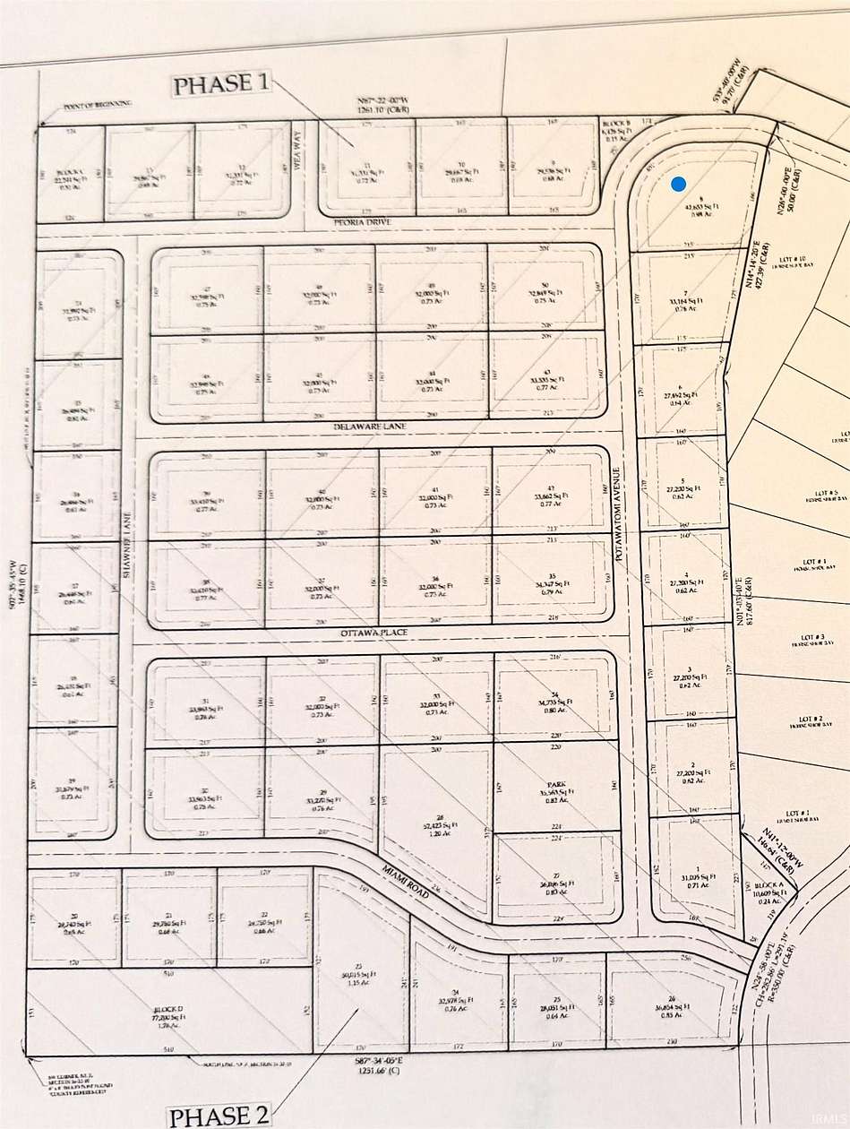 0.98 Acres of Residential Land for Sale in Churubusco, Indiana