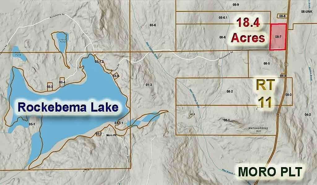 18.4 Acres of Recreational Land for Sale in Moro Plantation, Maine