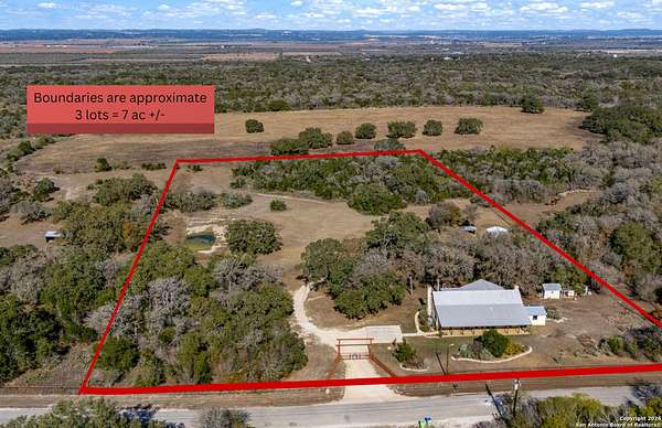 7 Acres of Residential Land with Home for Sale in San Antonio, Texas