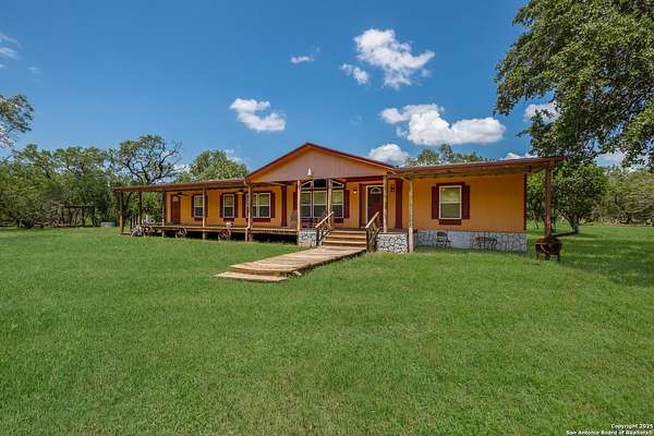 15.8 Acres of Land with Home for Sale in Lytle, Texas
