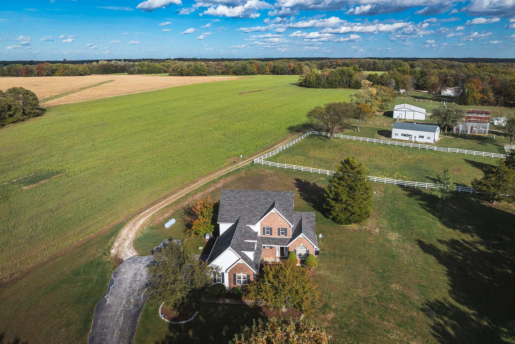 6 Acres of Residential Land with Home for Sale in Marthasville, Missouri