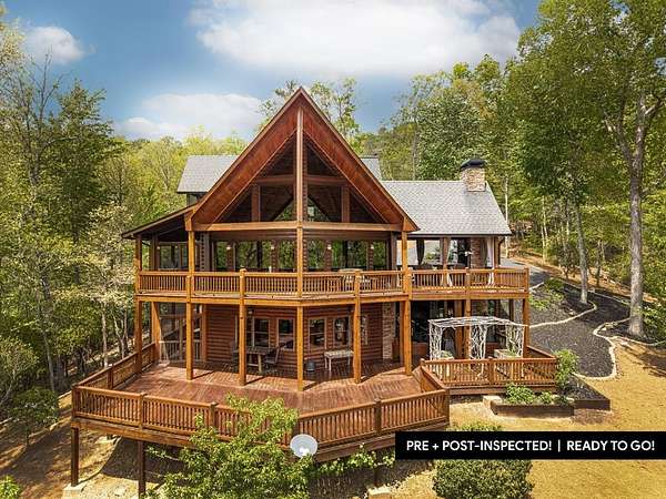 3 Acres of Land with Home for Sale in Blue Ridge, Georgia