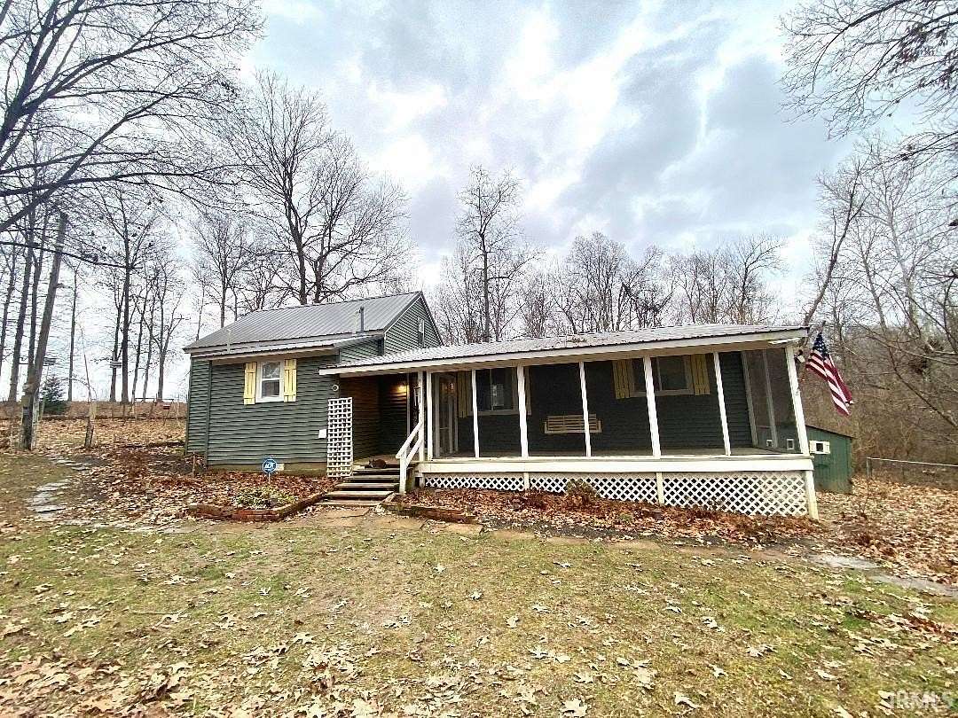 5 Acres of Land with Home for Sale in Worthington, Indiana