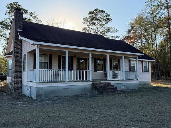 10.2 Acres of Land with Home for Sale in McRae-Helena, Georgia