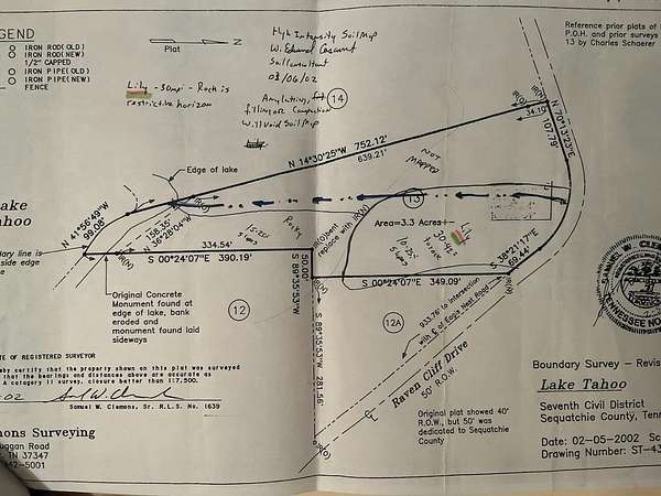 3.3 Acres of Residential Land for Sale in Graysville, Tennessee