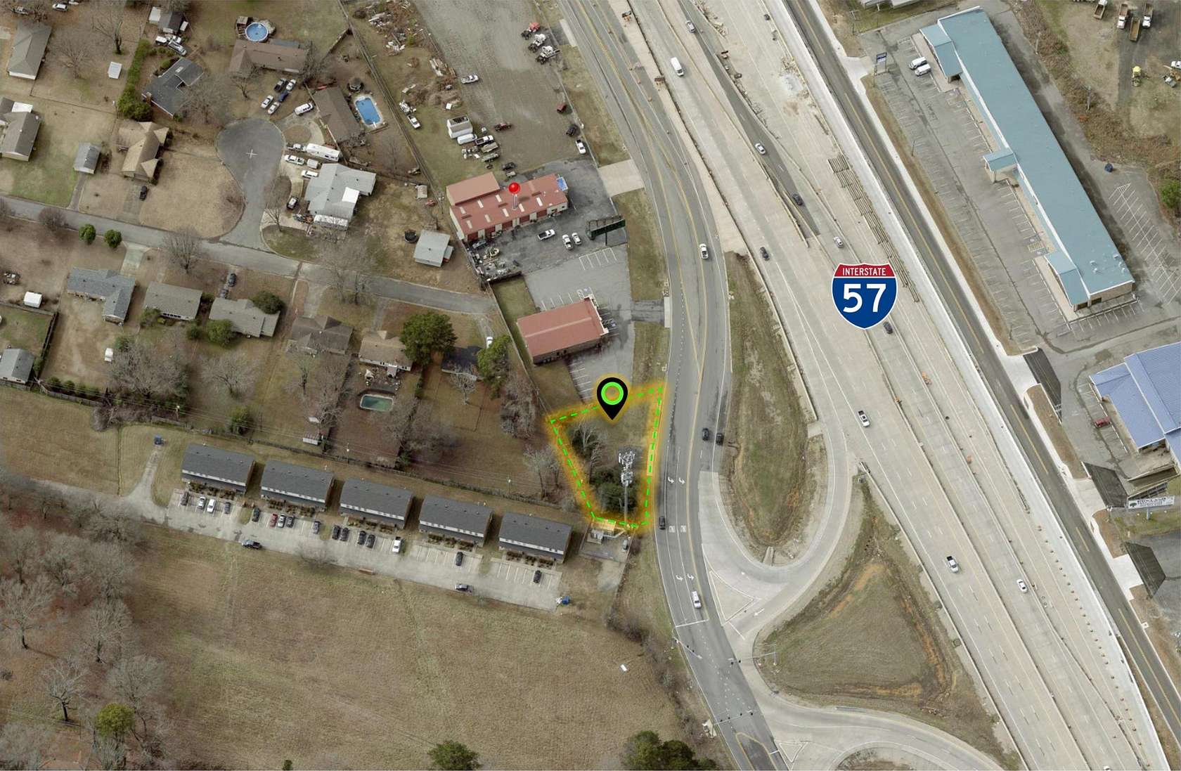 0.56 Acres of Commercial Land for Sale in Jacksonville, Arkansas