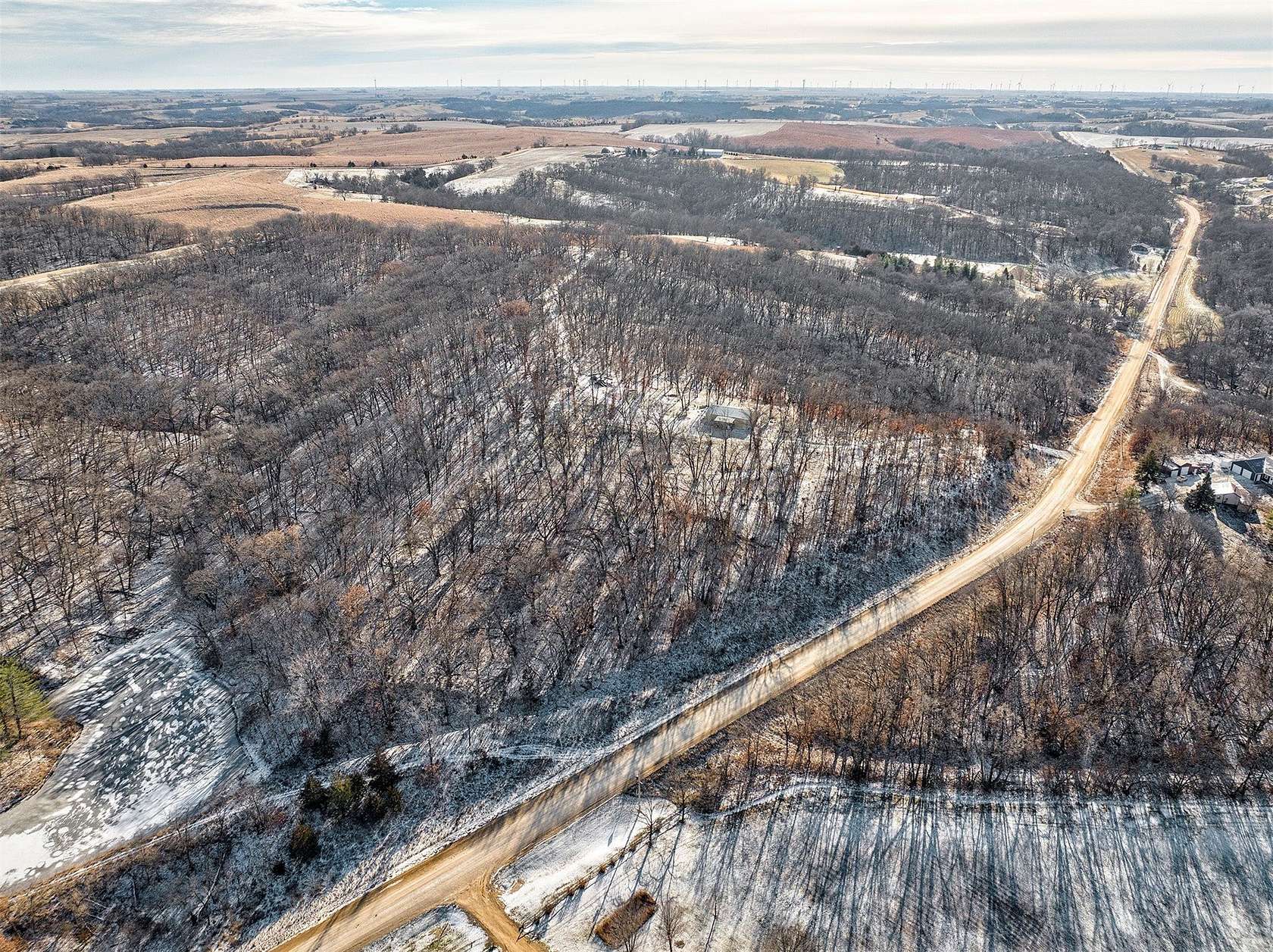 34.2 Acres of Recreational Land with Home for Sale in Dexter, Iowa