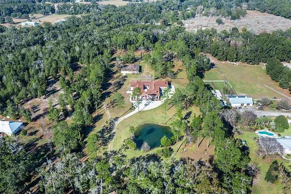 10 Acres of Land with Home for Sale in Alachua, Florida