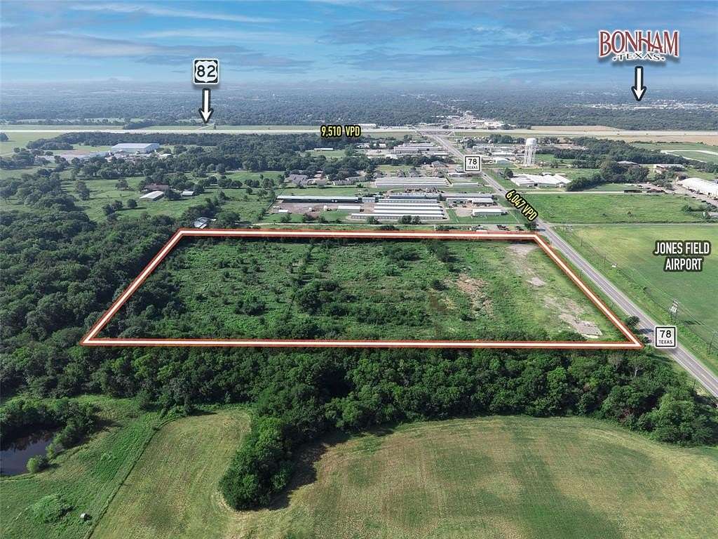 16.2 Acres of Commercial Land for Sale in Bonham, Texas
