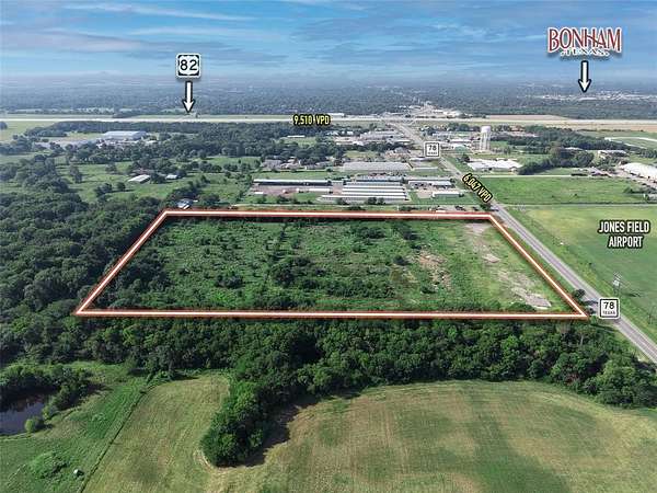 16.2 Acres of Commercial Land for Sale in Bonham, Texas