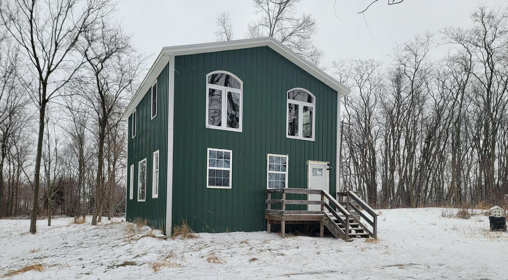 4 Acres of Residential Land with Home for Sale in Hudson, Michigan