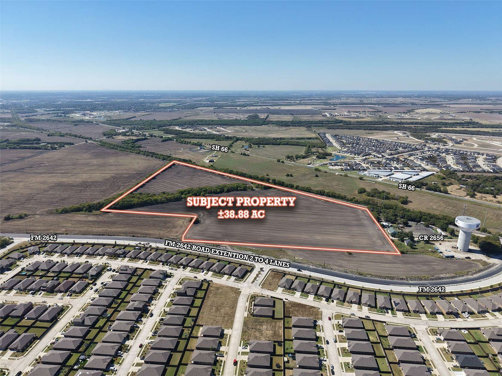 38.9 Acres of Mixed-Use Land for Sale in Royse City, Texas
