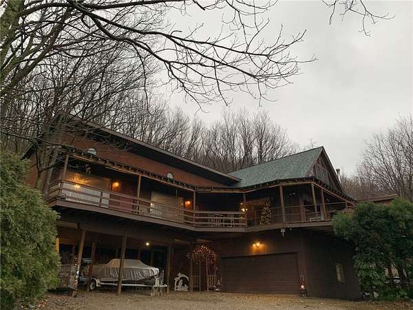 10 Acres of Recreational Land with Home for Sale in Hopwood, Pennsylvania