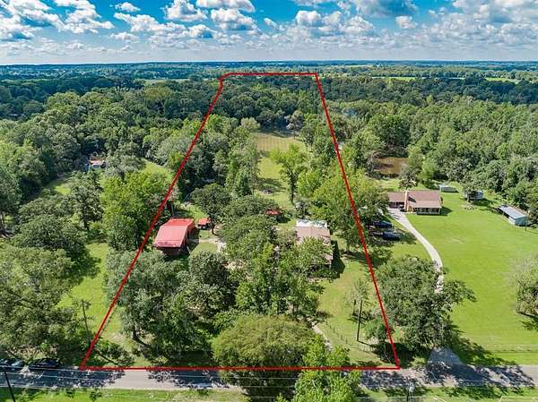 7.6 Acres of Residential Land with Home for Sale in Ben Wheeler, Texas