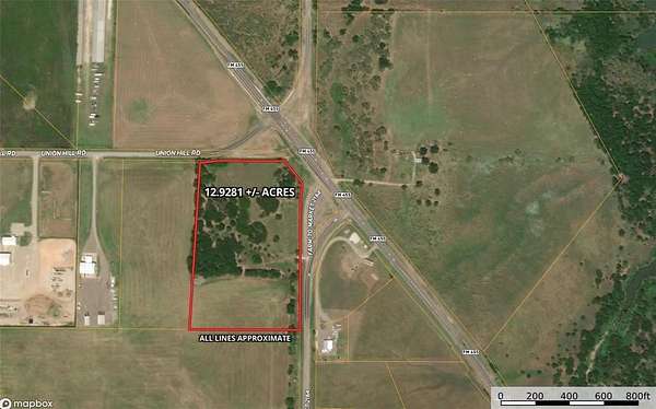 13 Acres of Agricultural Land for Sale in Sanger, Texas