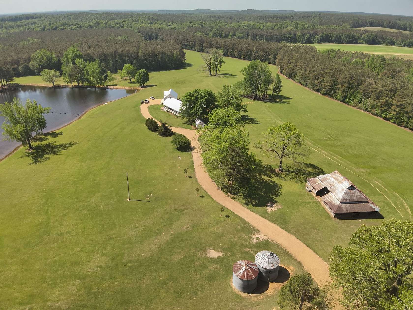131 Acres of Land with Home for Sale in Eupora, Mississippi