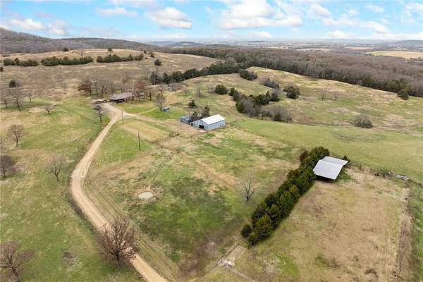 173 Acres of Land with Home for Sale in Berryville, Arkansas