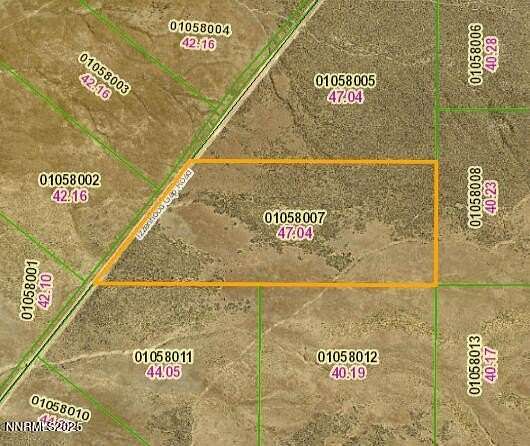 47 Acres of Recreational Land for Sale in Battle Mountain, Nevada