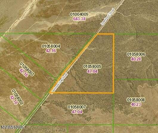 47 Acres of Recreational Land for Sale in Battle Mountain, Nevada