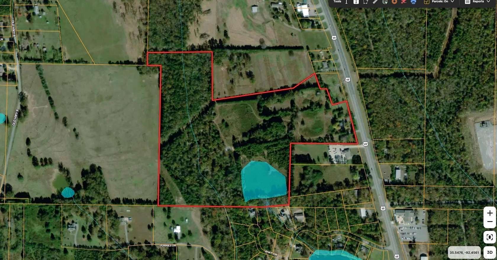 42.1 Acres of Improved Mixed-Use Land for Sale in Clinton, Arkansas