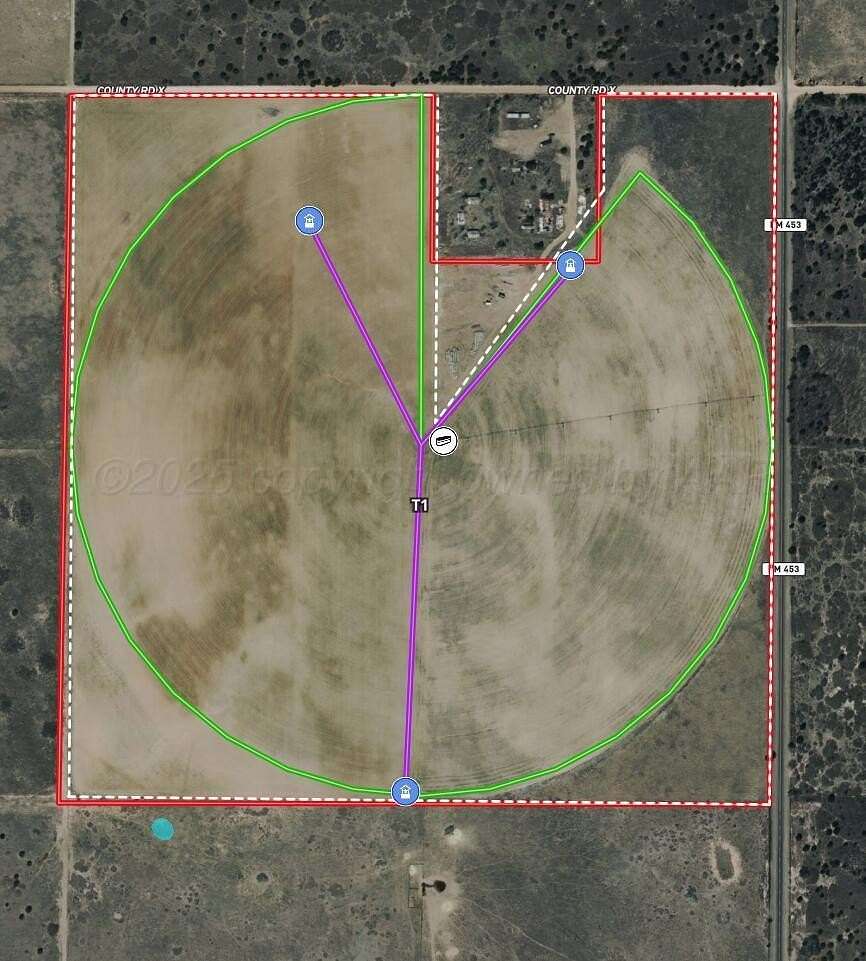151 Acres of Agricultural Land for Sale in Shamrock, Texas
