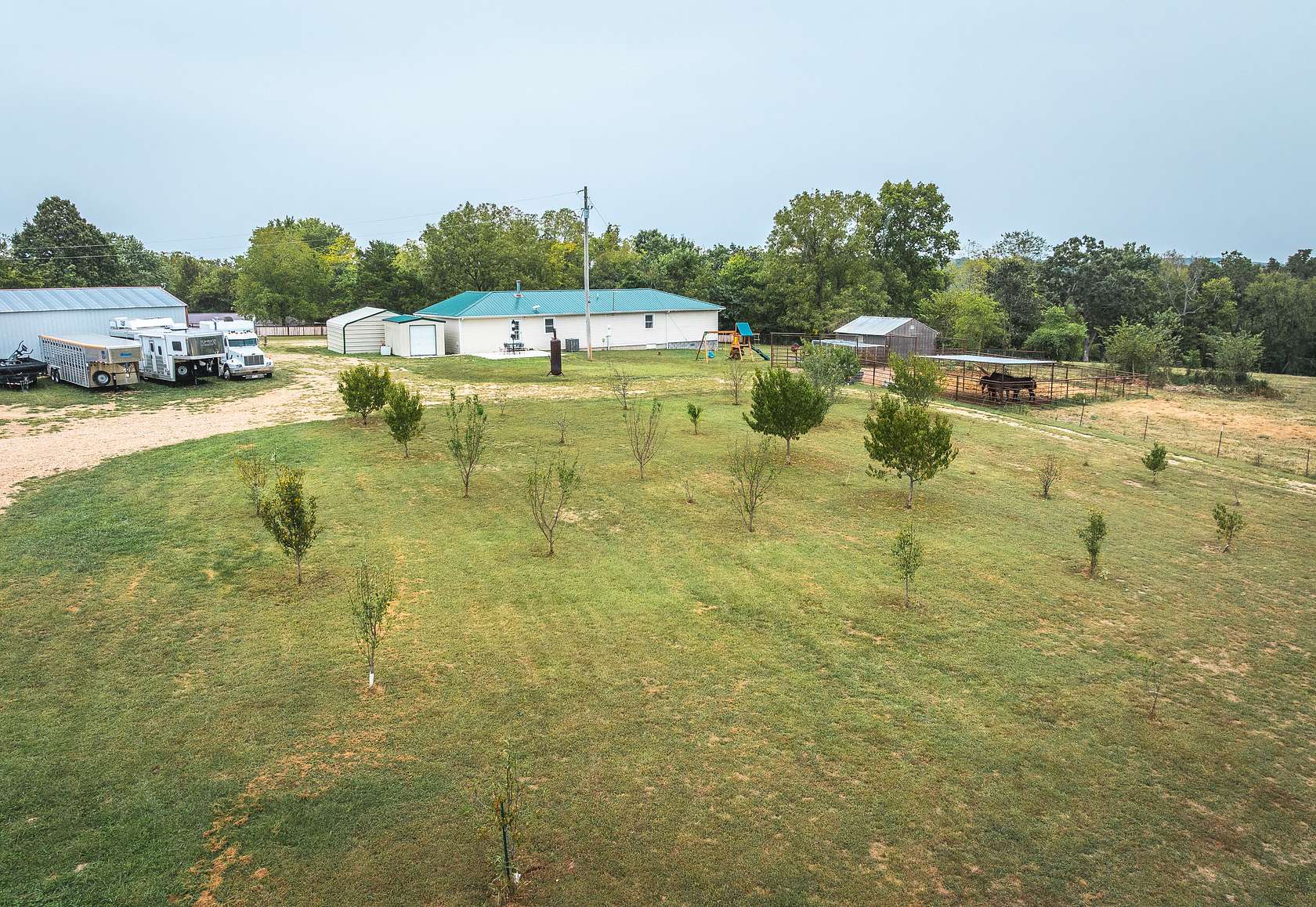 25 Acres of Land with Home for Sale in Lebanon, Missouri