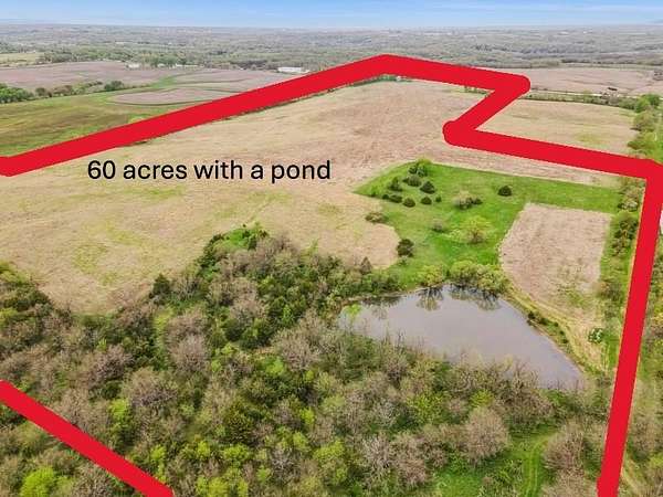 60 Acres of Recreational Land for Sale in Truro, Iowa