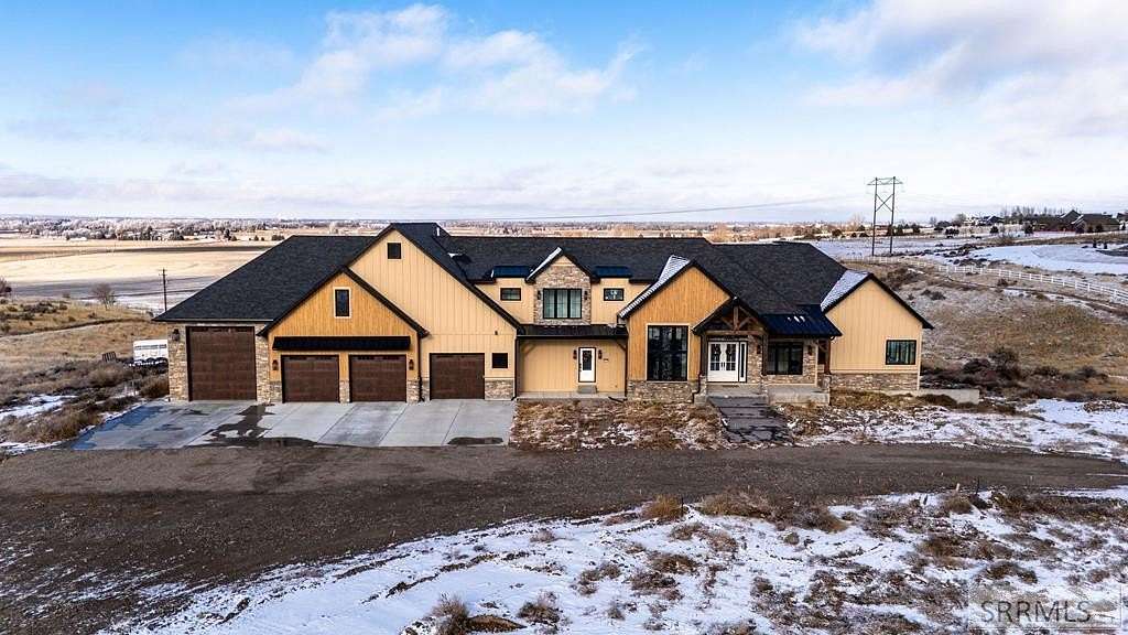 7.2 Acres of Residential Land with Home for Sale in Shelley, Idaho