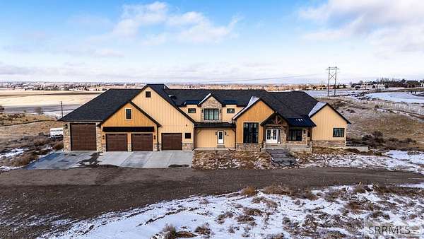 7.2 Acres of Residential Land with Home for Sale in Shelley, Idaho