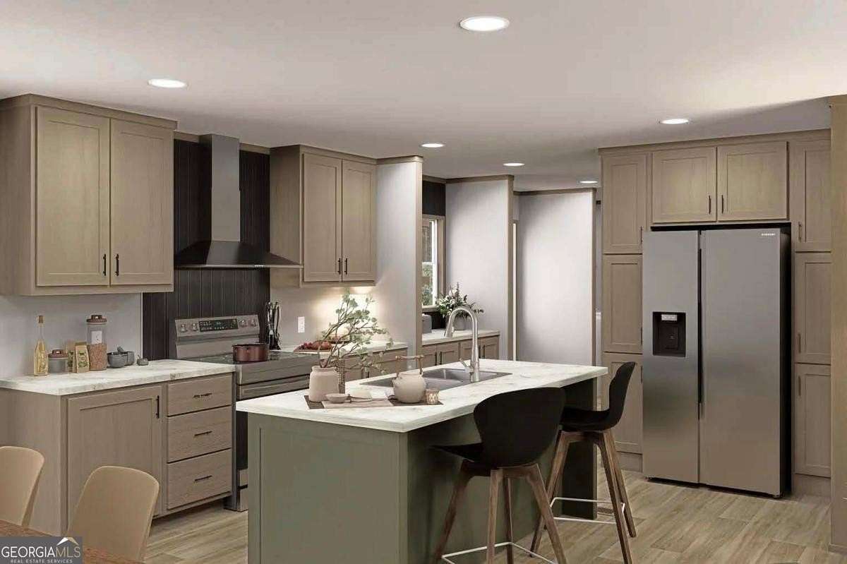 1.5 Acres of Residential Land with Home for Sale in Talking Rock, Georgia