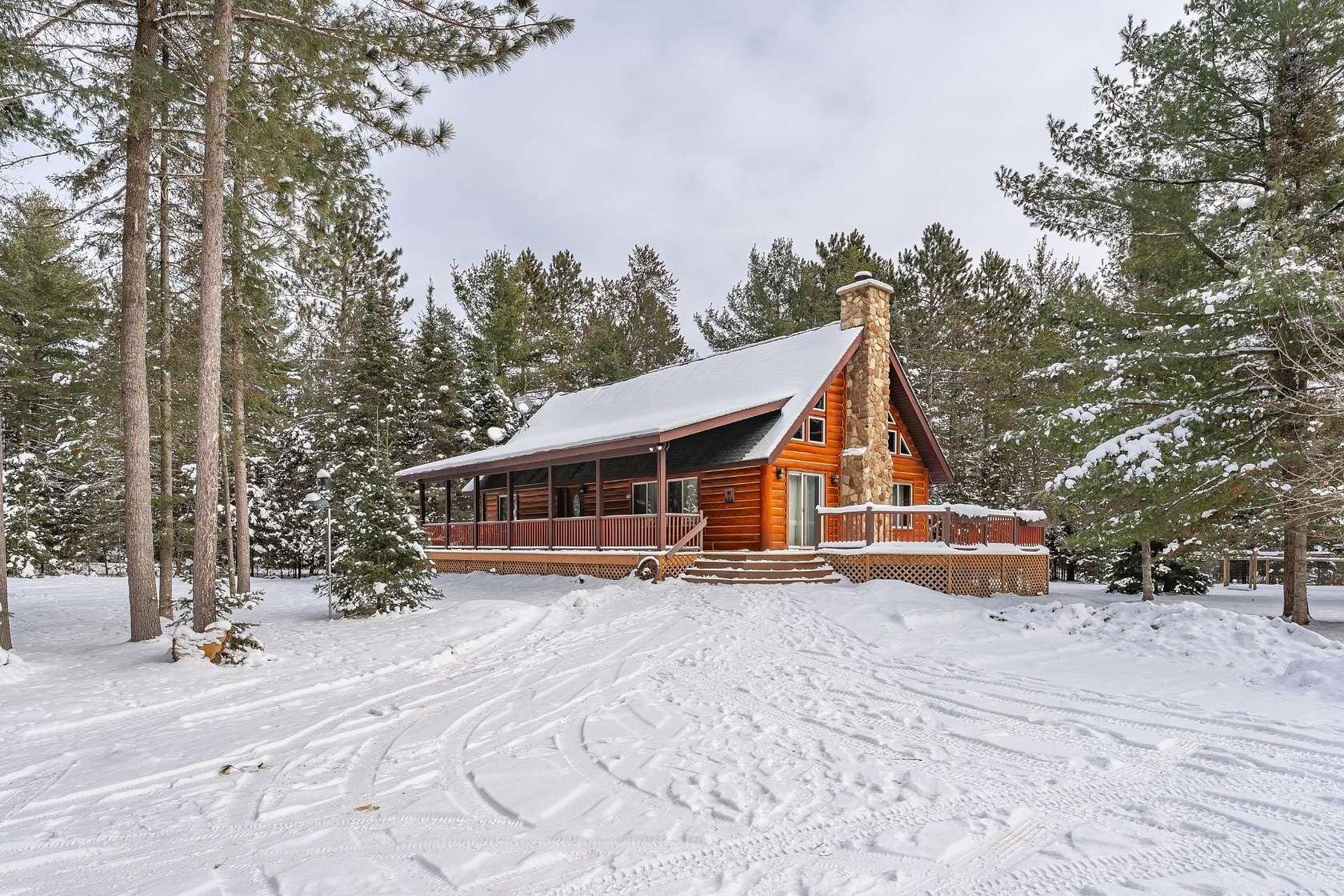 1.8 Acres of Residential Land with Home for Sale in Eagle River, Wisconsin