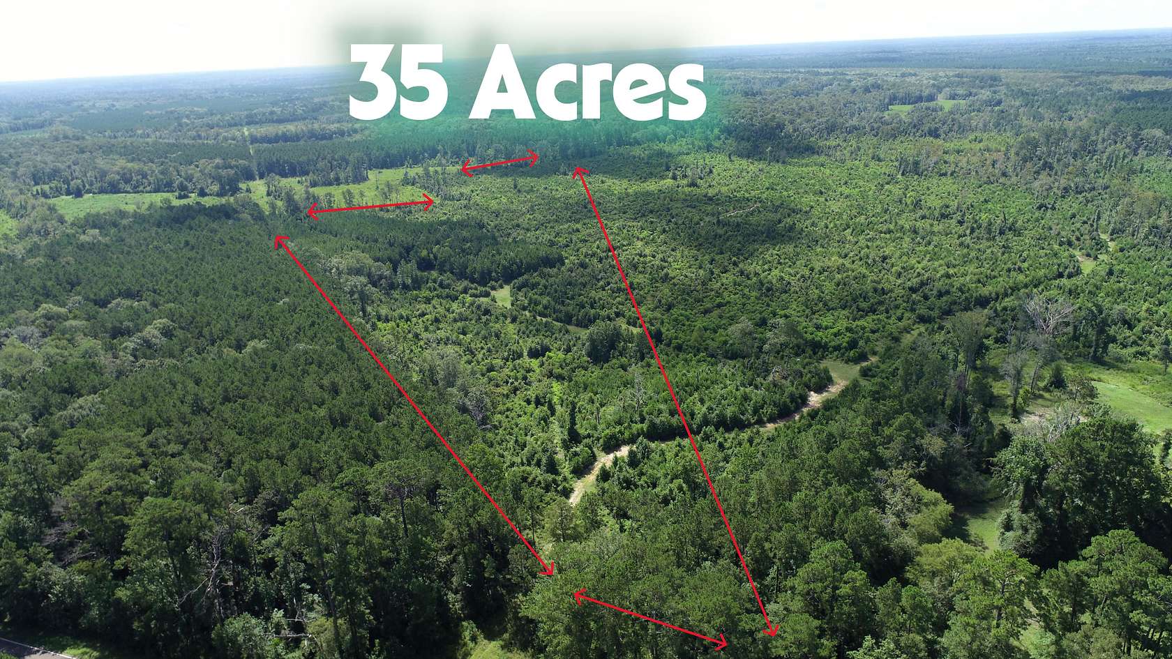 35 Acres of Recreational Land for Sale in Burkeville, Texas