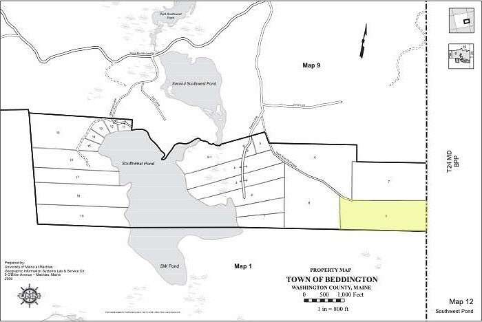 41 Acres of Recreational Land for Sale in Beddington, Maine