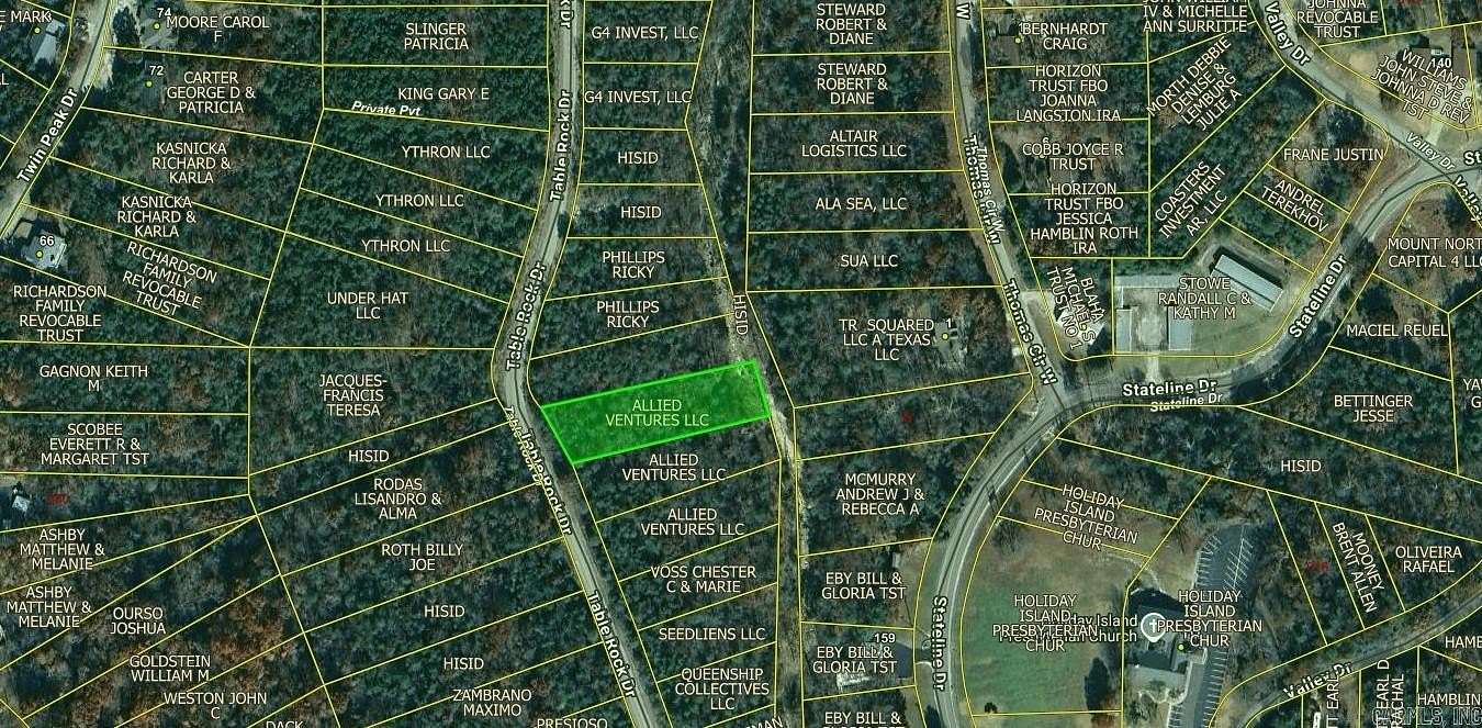 0.58 Acres of Residential Land for Sale in Holiday Island, Arkansas