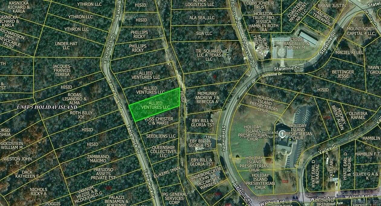 0.53 Acres of Residential Land for Sale in Holiday Island, Arkansas