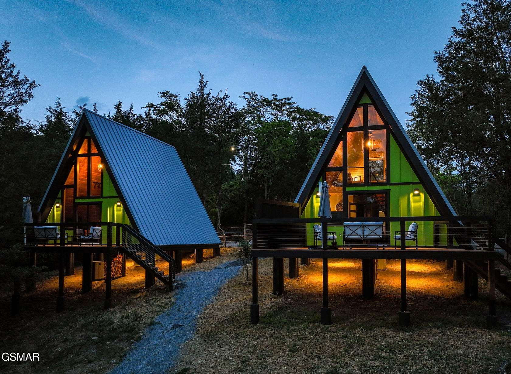 14 Acres of Recreational Land with Home for Sale in Sevierville, Tennessee