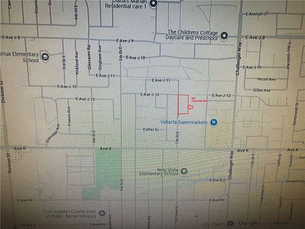 11.4 Acres of Land for Sale in Lancaster, California