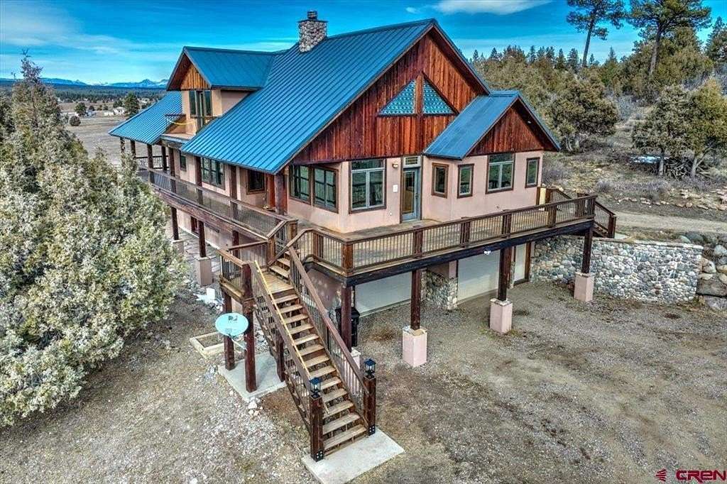 17.2 Acres of Land with Home for Sale in Pagosa Springs, Colorado