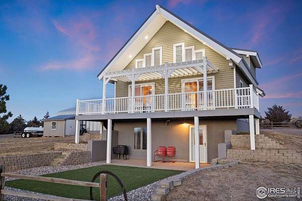 5 Acres of Residential Land with Home for Sale in Galeton, Colorado